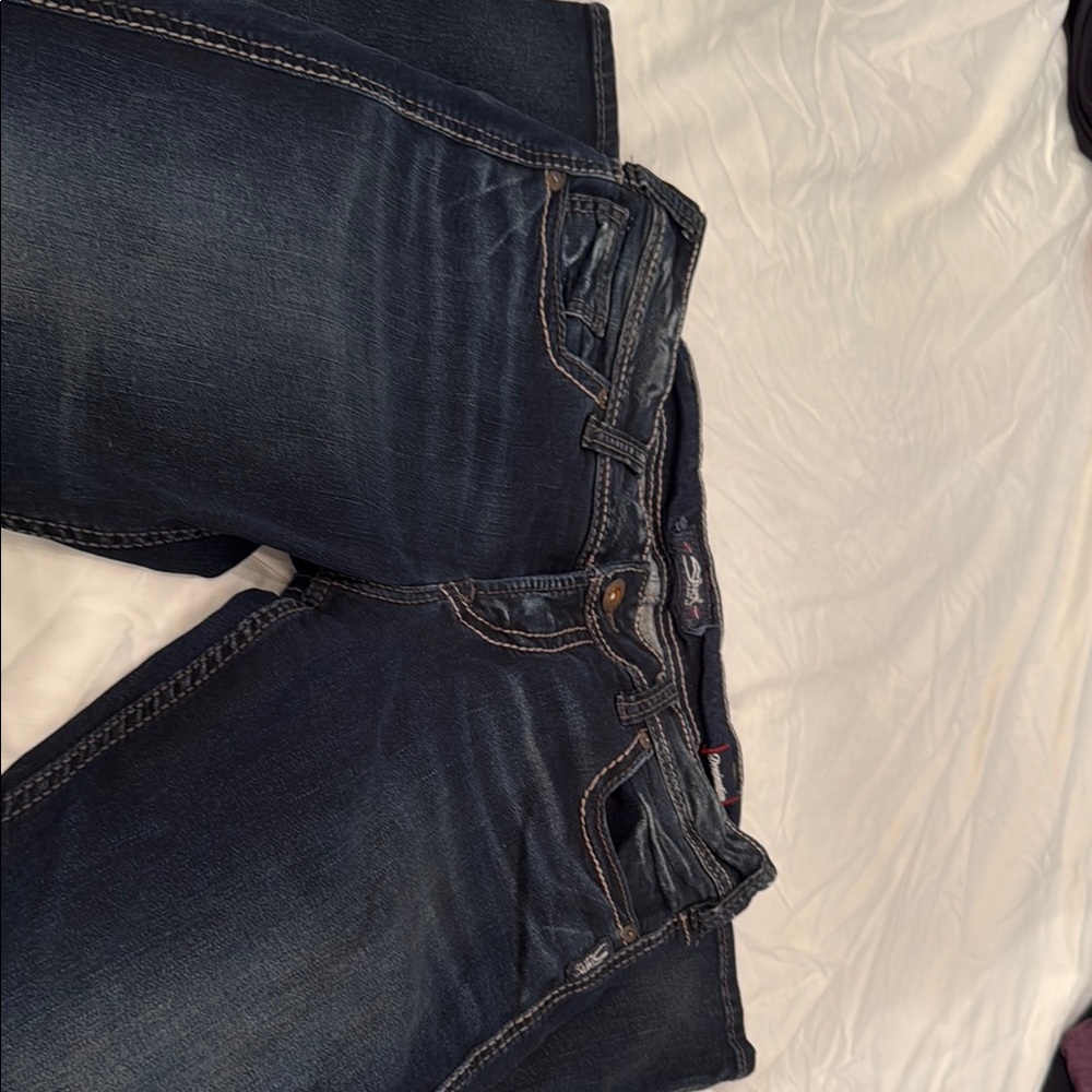 Silver Jeans Dark Indigo Denim